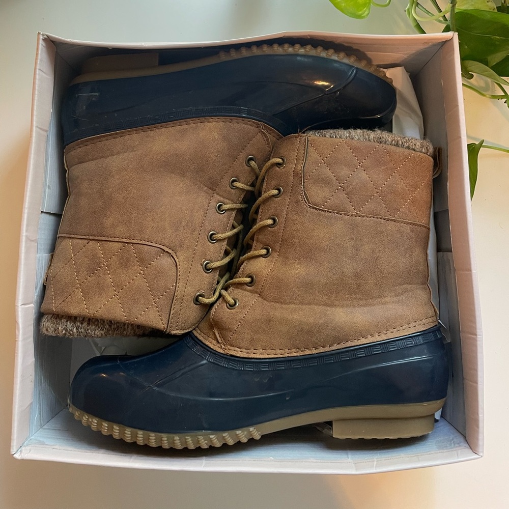 JustFab Flat Boots